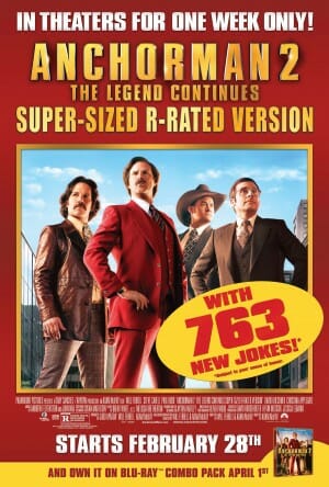 Anchorman 2 Super-Sized Version, Paramount