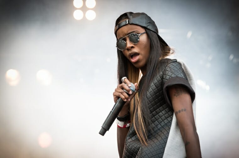 Angel Haze Live at the Oya Festival in 2013 | GLAAD Angel Haze Live at the Oya Festival in 2013