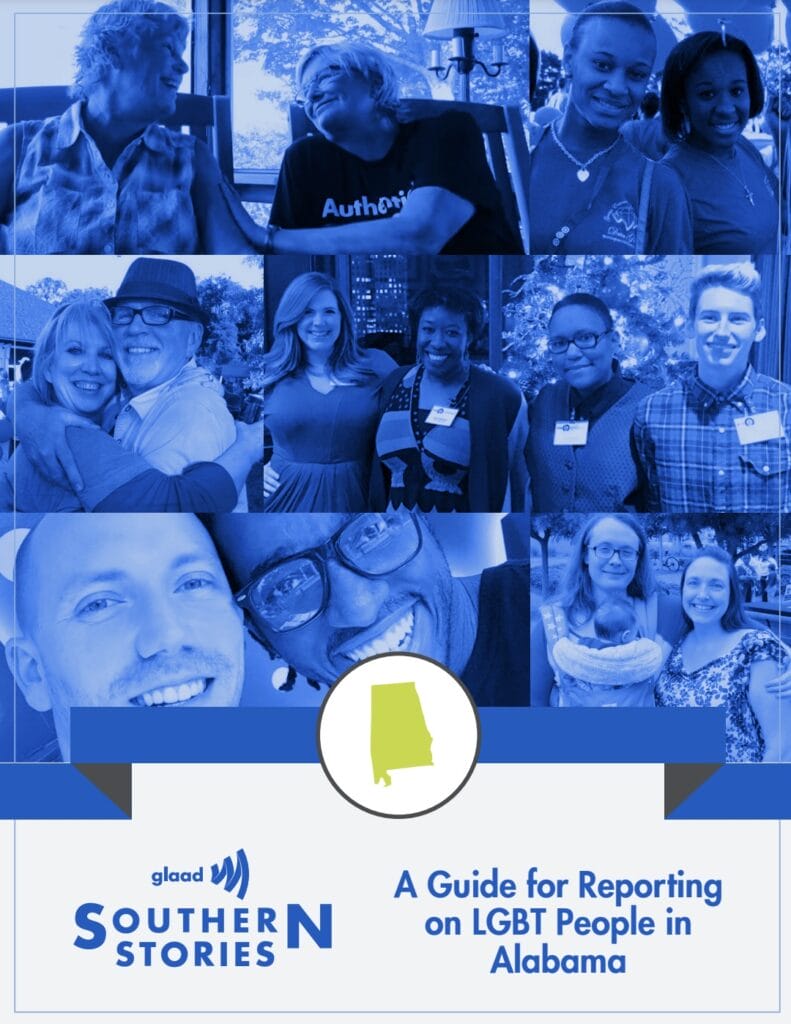Southern Stories: A Guide for Reporting on LGBT People in Alabama Cover
