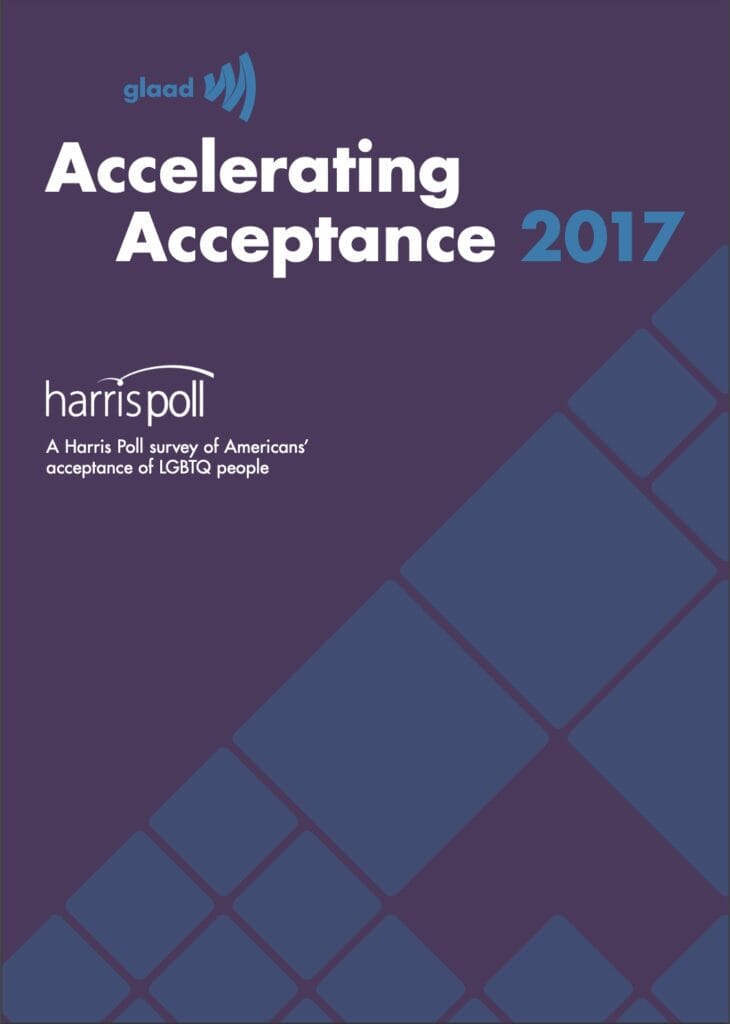 2017 GLAAD Accelerating Acceptance Cover