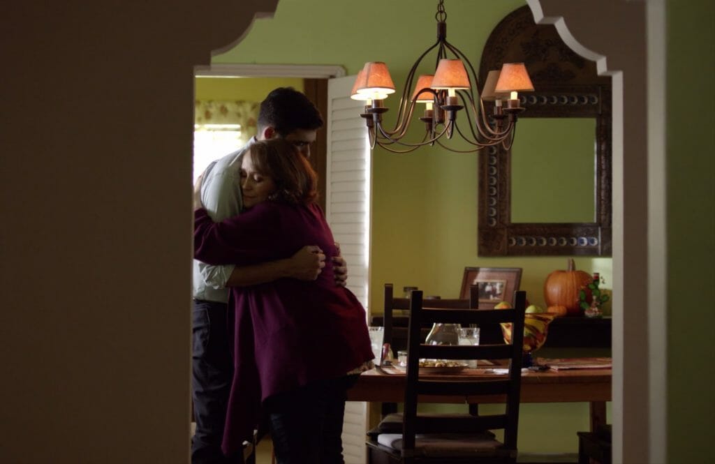 Bibi Dining Room Scene - JM Longoria - Adriana Barraza