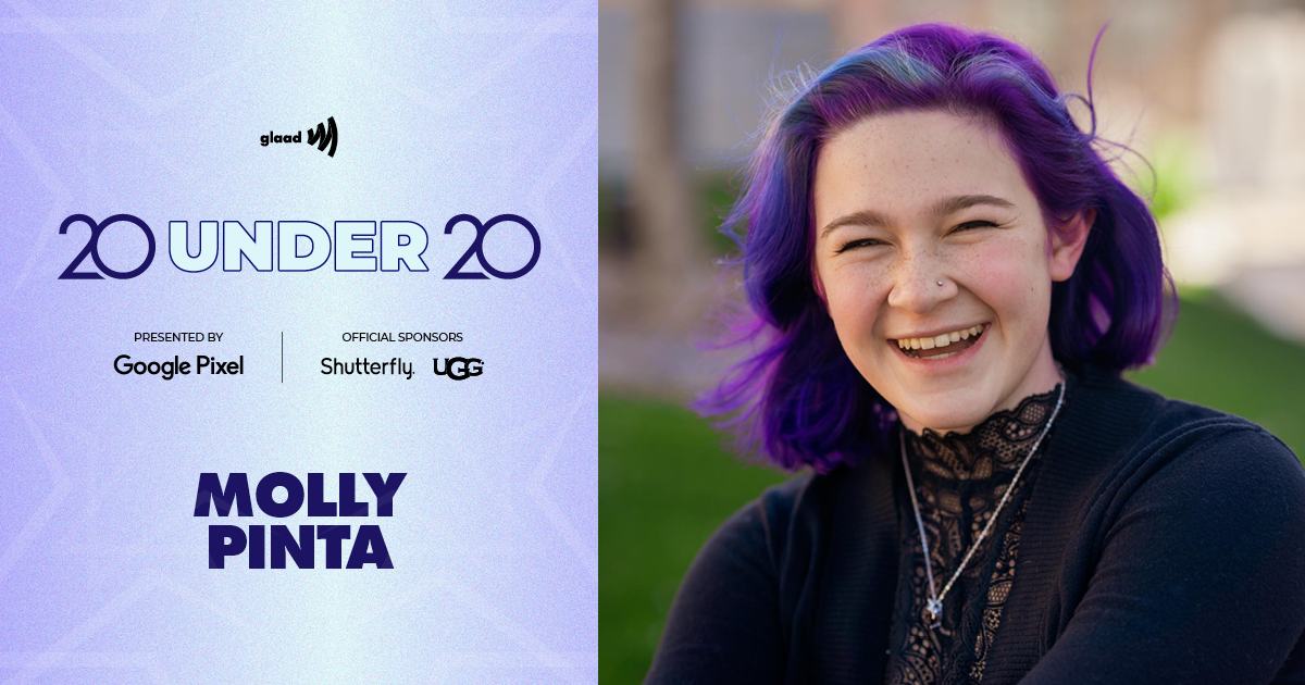 20-Under-20-Honoree-Molly-Pinta-horizontal-6bd | GLAAD