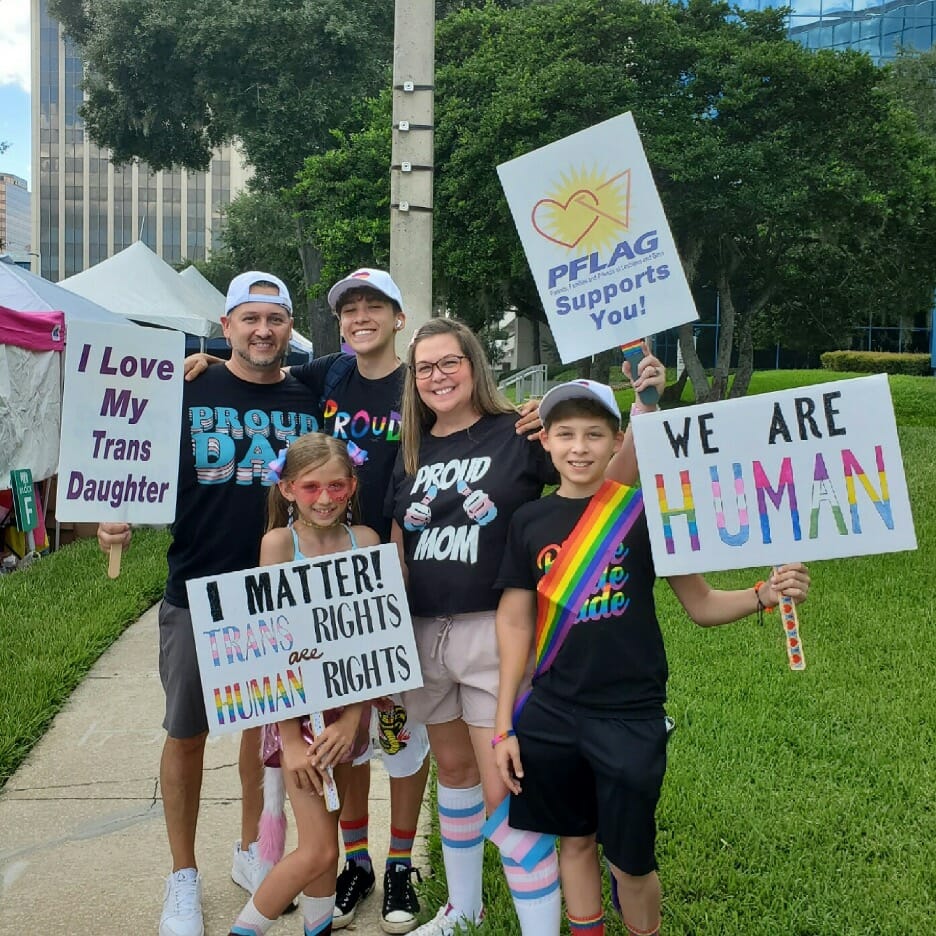PFLAG-We-are-Human-trans-rights-signs-145 | GLAAD