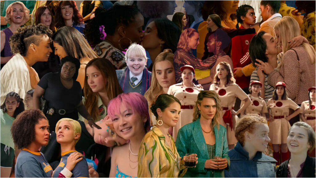 Lesbian Week of Visibility collage