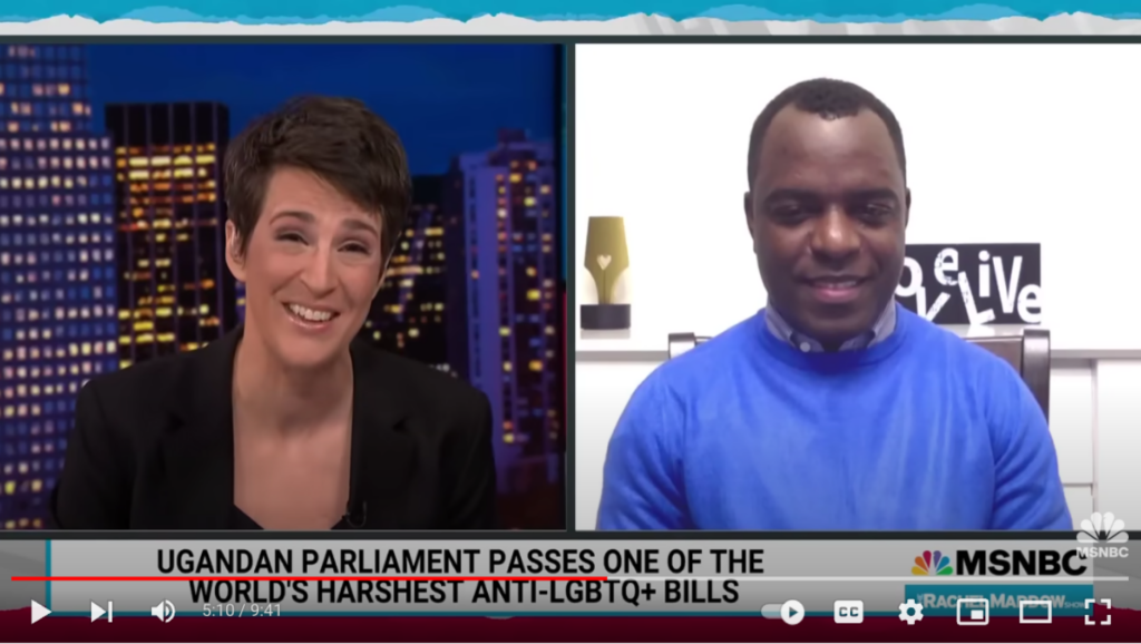 Rachel Maddow Uganda