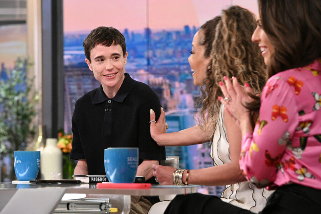 ELLIOT PAGE, SUNNY HOSTIN AND ALYSSA FARAH GRIFFIN | GLAAD