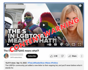 Screenshot, YouTube