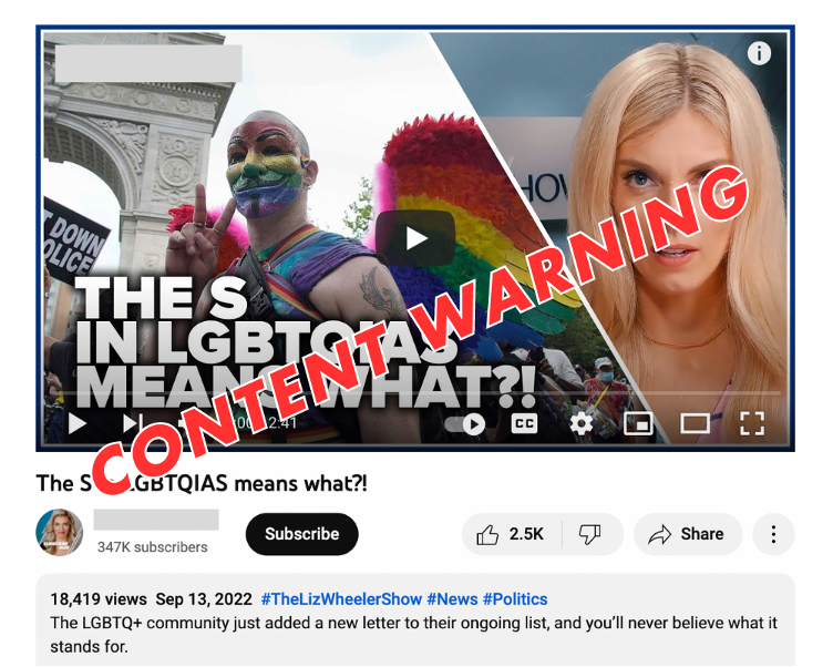 Screenshot, YouTube