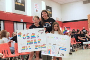Tina and her children | GLAAD