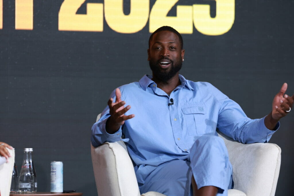 Dwyane Wade at the CAA Amplify Summit 2023 | GLAAD