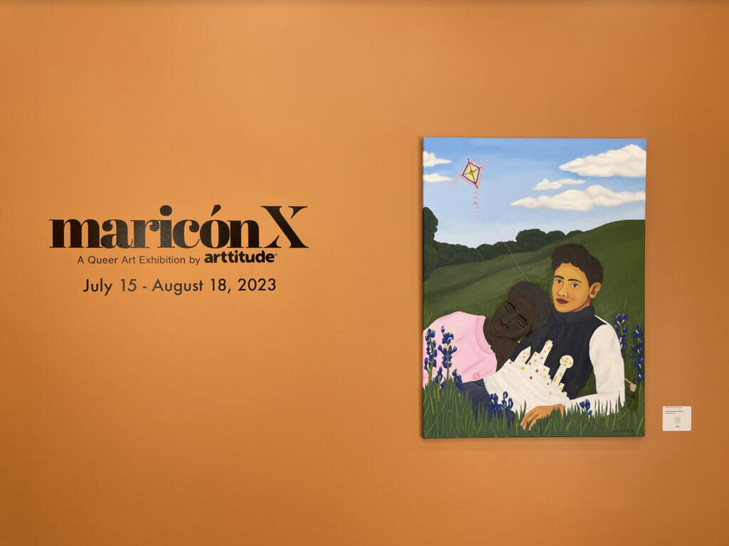 MaricónX entrance featuring El cielo es ma Azul contigo by Armando Sebastian | GLAAD MaricónX entrance featuring El cielo es ma Azul contigoby Armando Sebastian