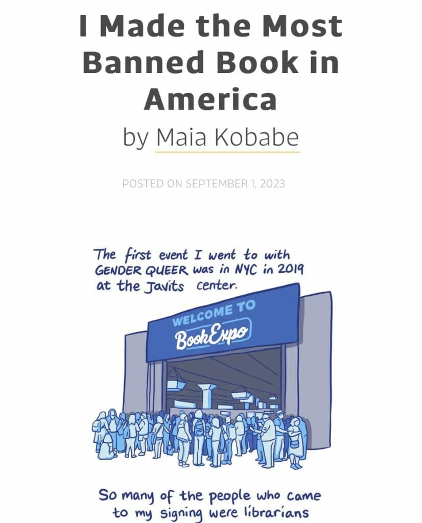 I Made the Most Banned Book in America, By Maia Kobabe | GLAAD I Made the Most Banned Book in America, By Maia Kobabe