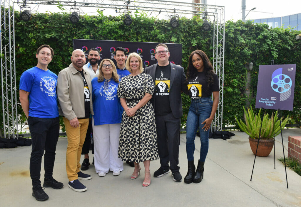 Joint Press Conference By GLAAD, SAG-AFTRA, WGA In Hollywood On Film Studio Accountability | GLAAD