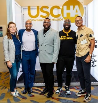 GLAAD with panelists Joshua Mackey of INTO Magazine and HIV advocate Marvell L. Terry | GLAAD GLAAD with panelists Joshua Mackey of INTO Magazine and HIV advocate Marvell L. Terry