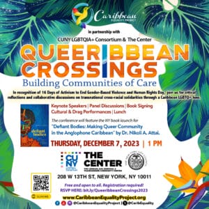2023 Queeribbean Crossings Flyer | GLAAD