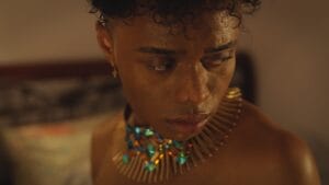 Q REVEALED | GLAAD Ansi A. Rodriguez's character, Q, in the upcoming short film, "Caribbean Queen."