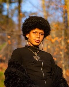 Copy of 22705955261 - Illuminations Grant Applicant General Info-photo | GLAAD John Xaviera, research-based artist, has been named one of Queer | Art's 4th Annual Illuminations Grant Finalist (Image Courtesy of Queer | Art, 2023)