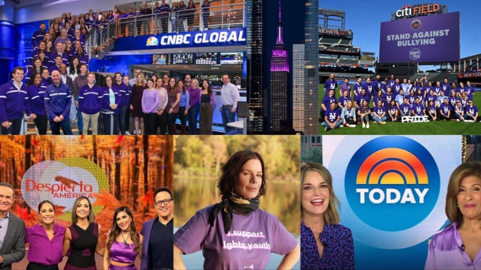 Spirit Day Compilation Image | GLAAD Spirit Day Compilation Image