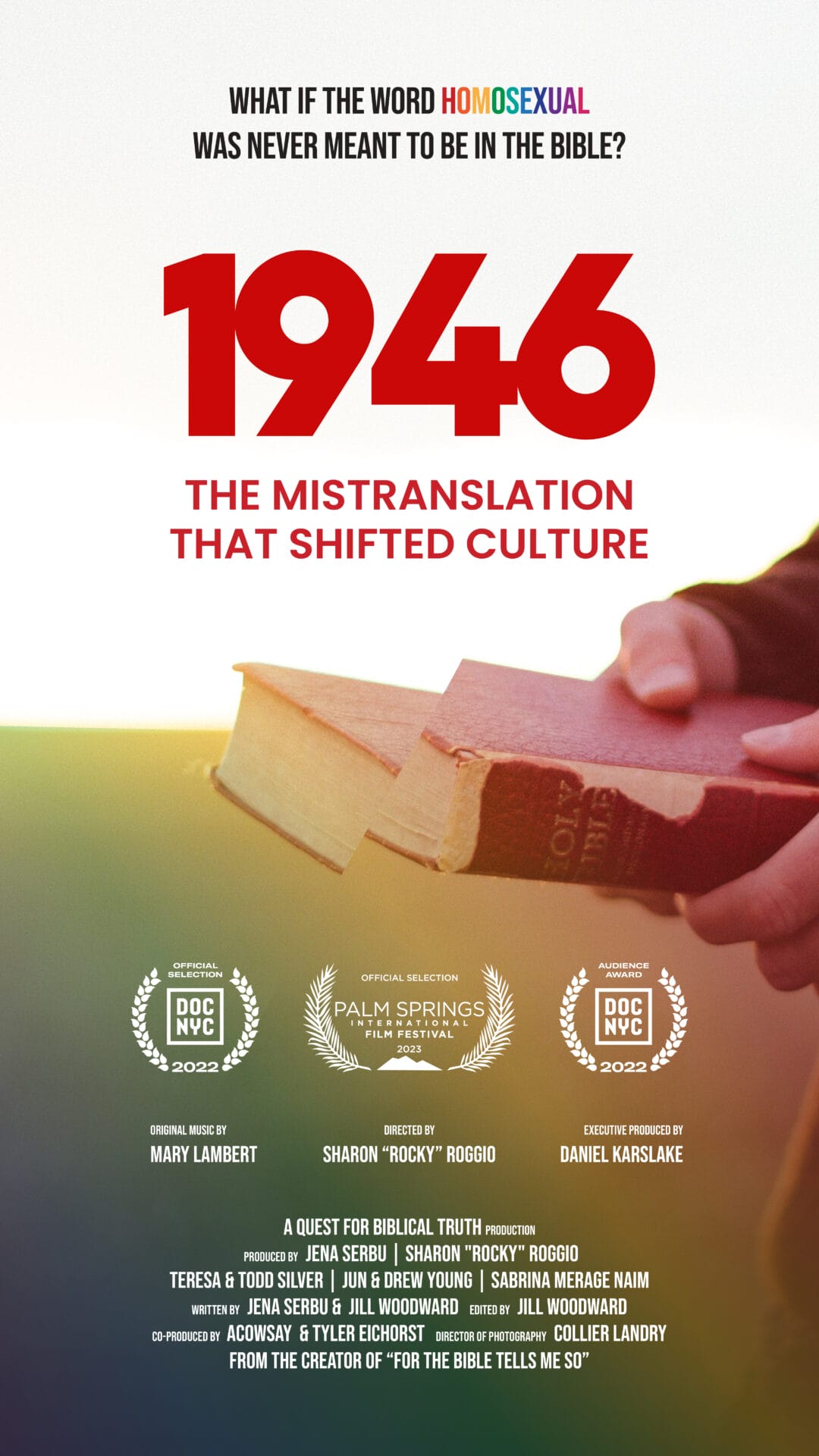 Where Can I Watch 1946 The Mistranslation That Shifted Culture “1946: The Mistranslation that Shifted Culture” Premieres in NY, LA and