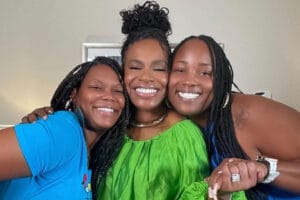 Producer Sheryl Lee Ralph with Cici and Masonia | GLAAD