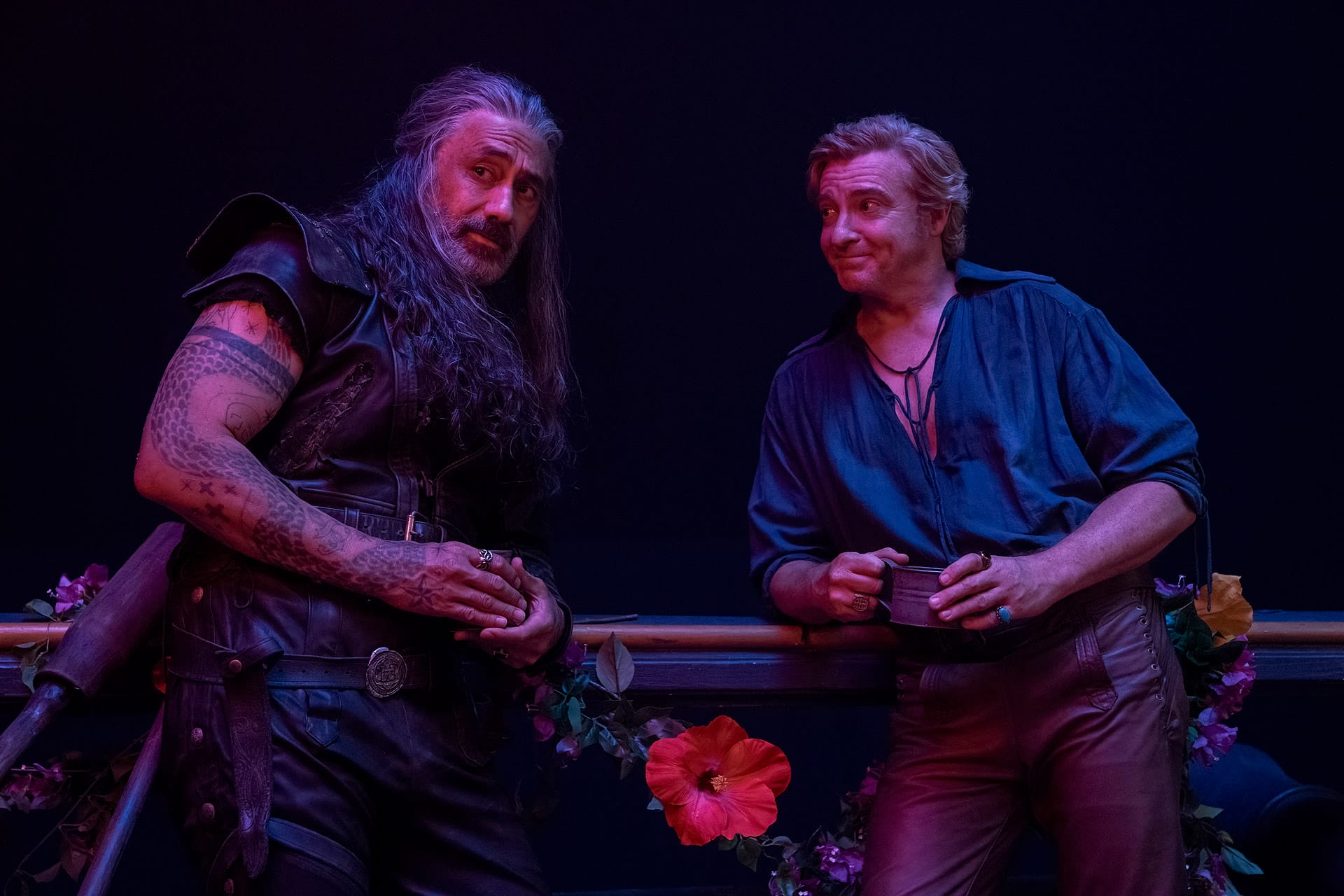 Canceled-Series-Taika-Waititi-as-Captain-Blackbeard-and-Rhys-Darby-as-Stede-Bonnet-Our-Flag-Means-Death | GLAAD Canceled Series Taika Waititi as Captain Blackbeard and Rhys Darby as Stede Bonnet Our Flag Means Death