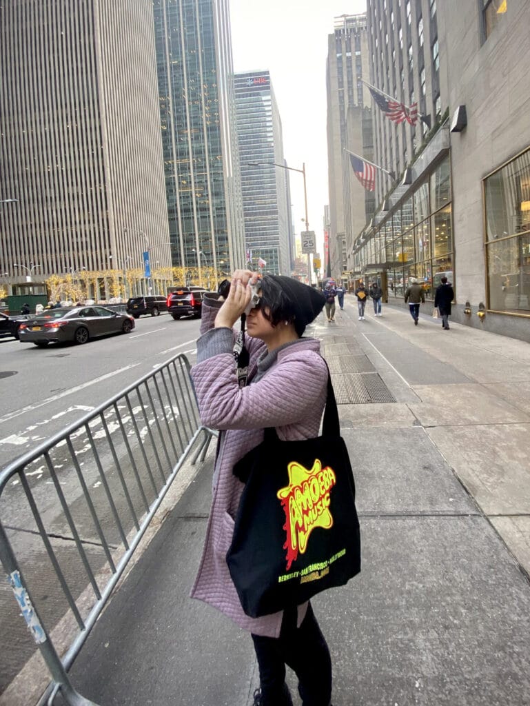 Gisselle Medina visits New York taking photos for a personal photo essay. Photo courtesy of author | GLAAD Gisselle Medina visits New York taking photos for a personal photo essay. Photo courtesy of author