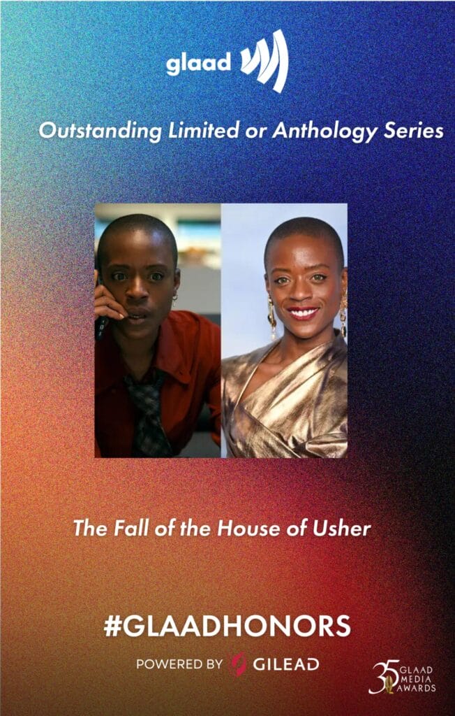 7 2 | GLAAD GLAAD Media Award Nominee - The Fall of the House of Usher