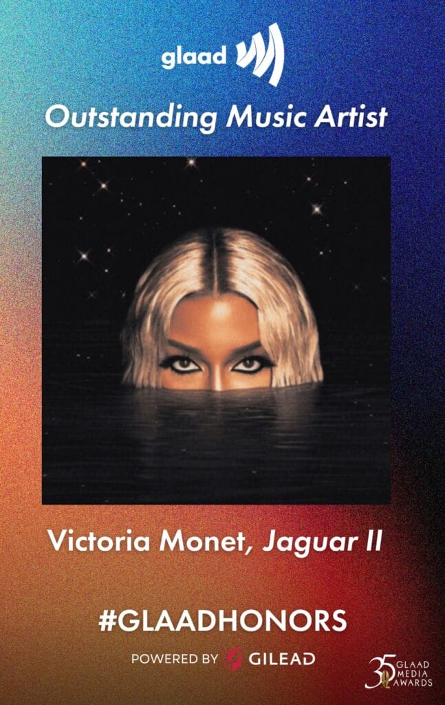 Screenshot 2024-03-21 at 125201 PM | GLAAD GLAAD Media Award Nominee - Jaguar II by Victoria Monet
