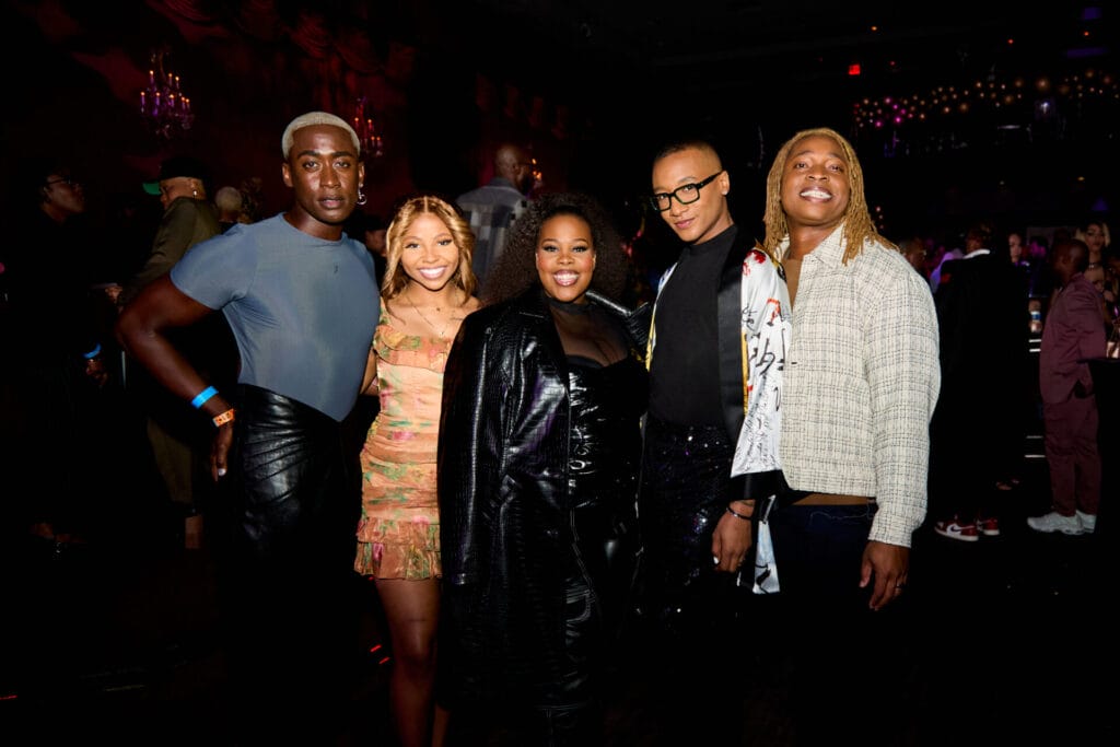 IMG_5291 | GLAAD VINCINT, Ty Ballard, Amber Riley, Victor Jackson - Courtesy of Jonathan Parham