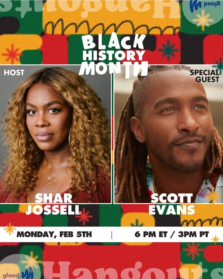 Hangouts Shar Jossell Scott Evans | GLAAD Hangouts Shar Jossell Scott Evans