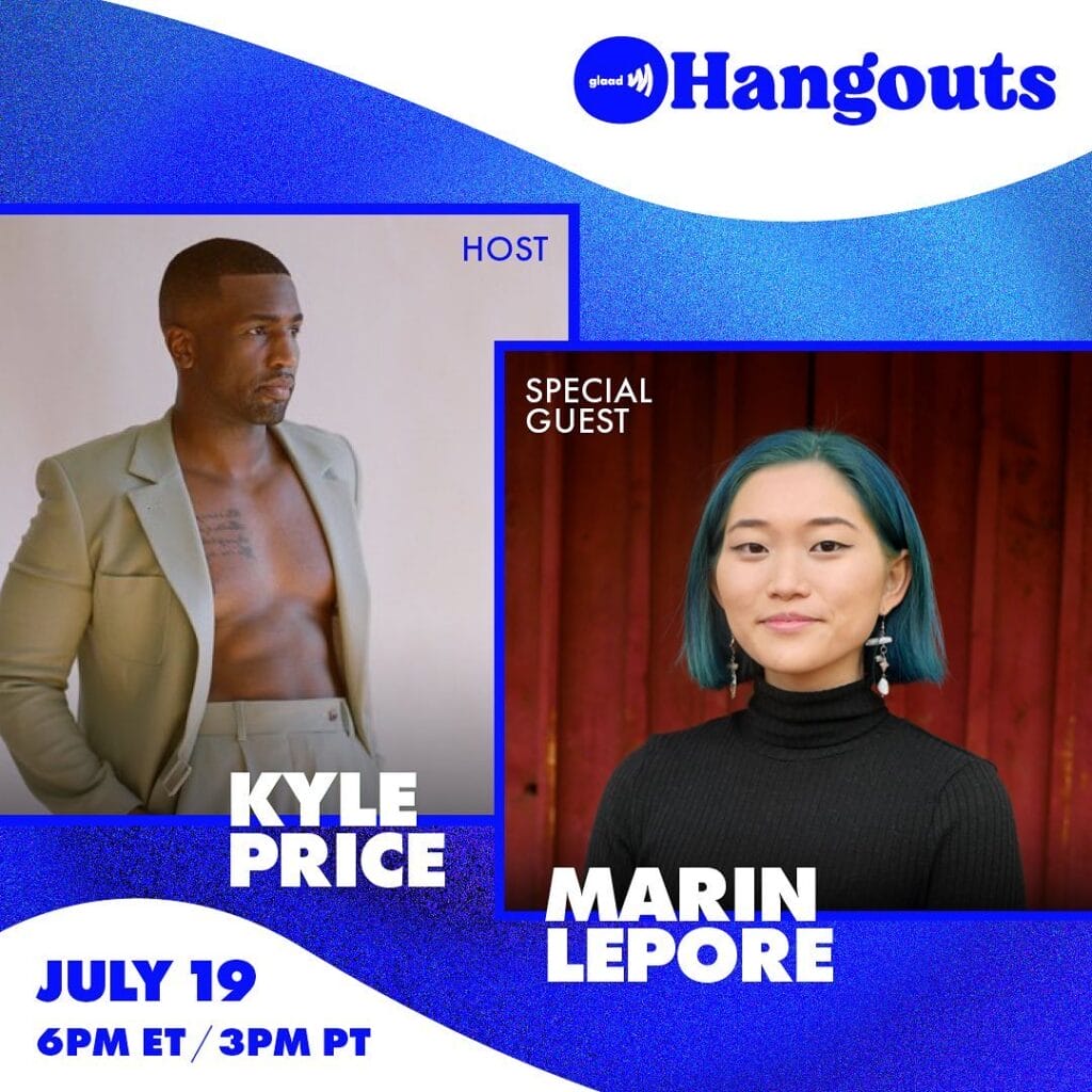 GLAAD Hangouts with Kyle Price and Marin LePore | GLAAD GLAAD Hangouts with Kyle Price and Marin LePore