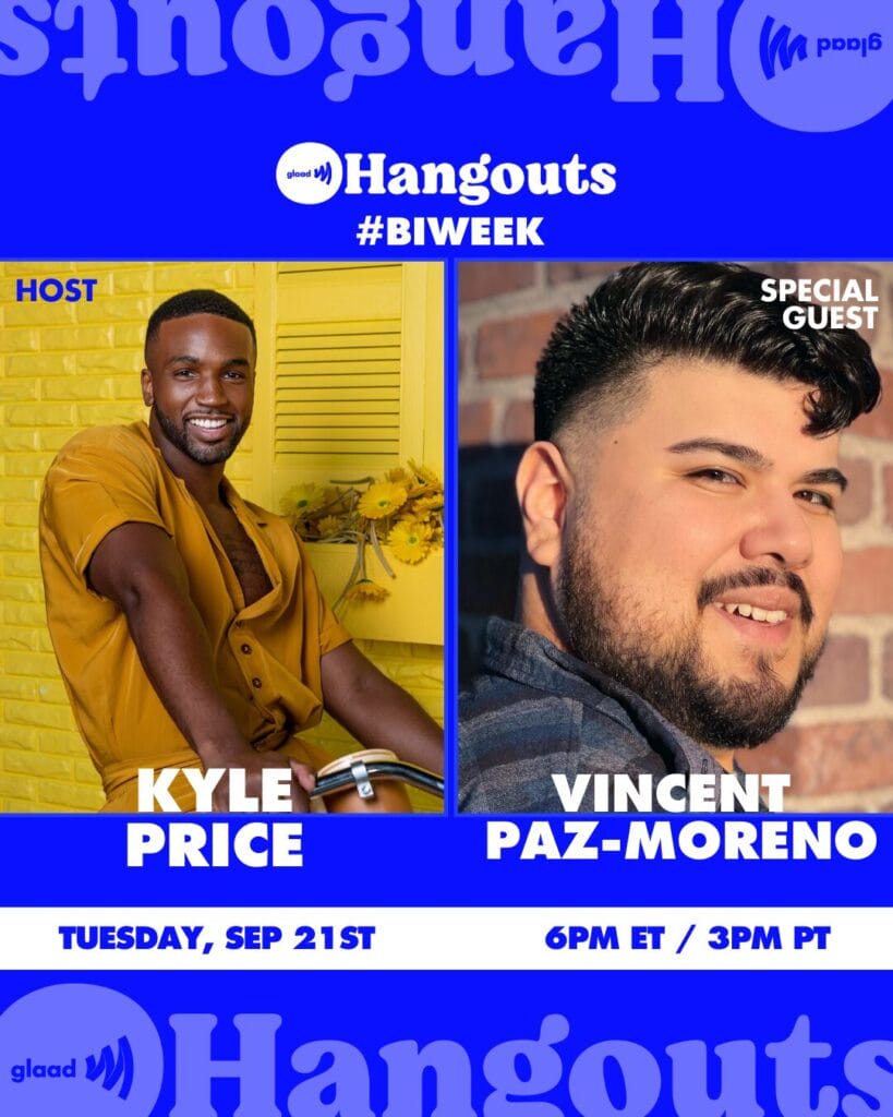GLAAD Hangouts with Kyle Price and Vincent Paz-Moreno | GLAAD Hangouts with Kyle Price and Vincent Paz-Moreno