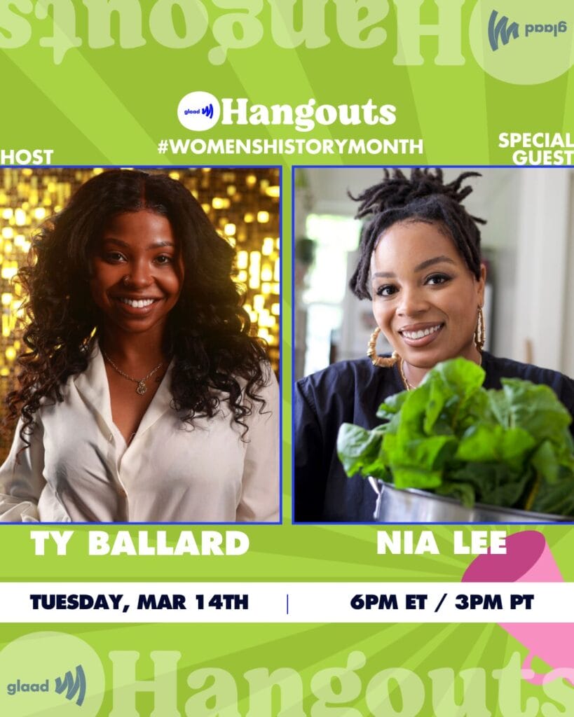 GLAAD Hangouts with Ty Ballard and Nia Lee | GLAAD Hangouts with Ty Ballard and Nia Lee