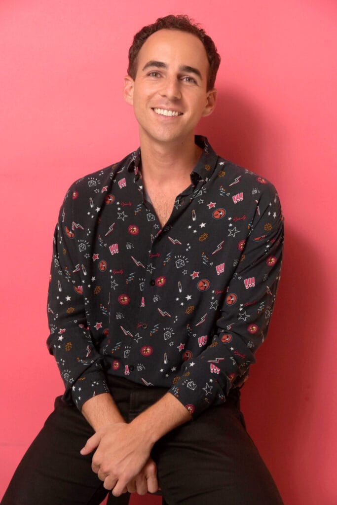 Jeffrey Masters host and creator of the LGBTQ&A Podcast | GLAAD Jeffrey Masters host and creator of the LGBTQ&A Podcast