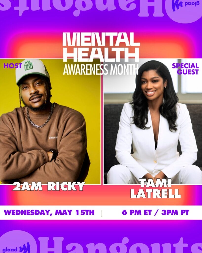GLAAD Hangouts with 2AM Ricky and Tami LaTrell | GLAAD GLAAD Hangouts with 2AM Ricky and Tami LaTrell