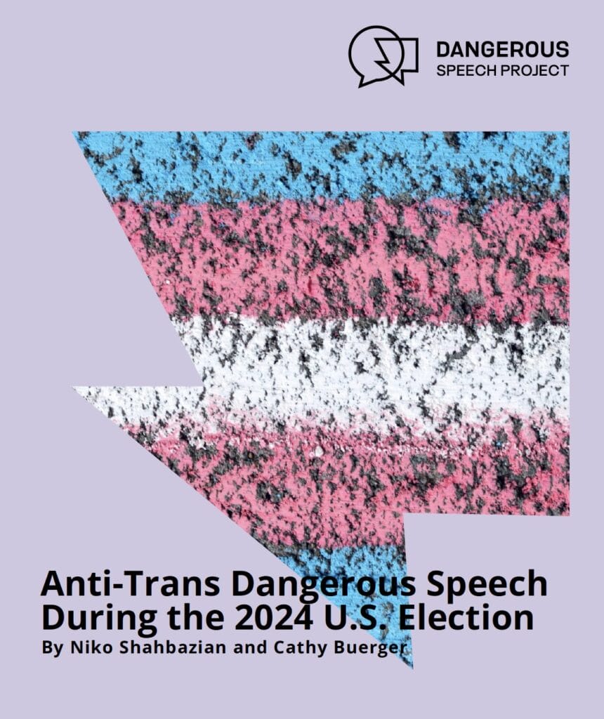 Anti-trans Dangerous Speech | GLAAD Anti-trans Dangerous Speech