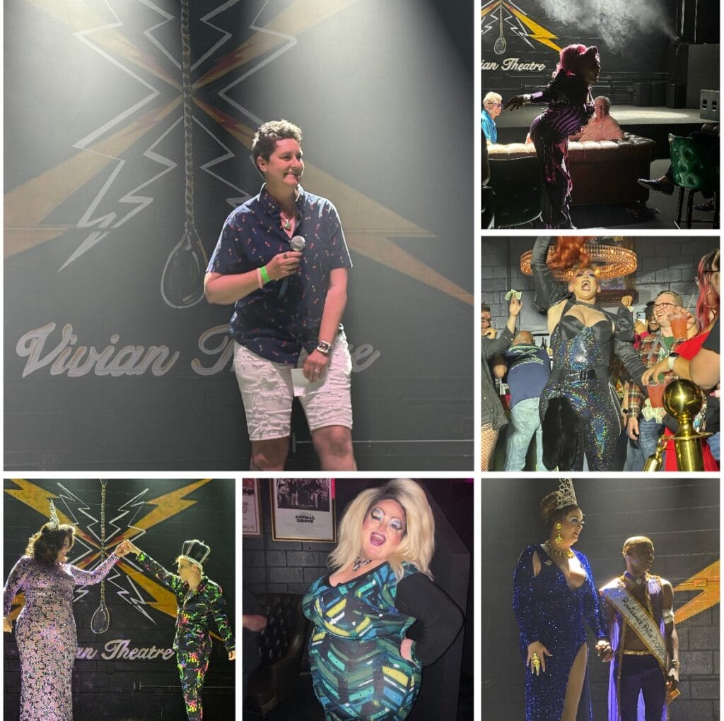 Scenes from Renaissance City Pride Drag Show Extravaganza at Up Late at Vivian Theatre in Florence, AL on June 7, 2024. | GLAAD Scenes from Renaissance City Pride Drag Show Extravaganza at Up Late at Vivian Theatre in Florence, AL on June 7, 2024.