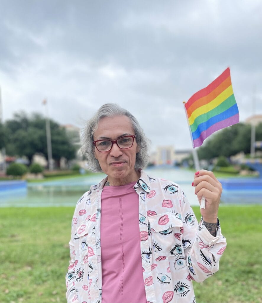 01_Jamie Diaz_Jamies first Pride_ Dallas Pride_June 2 2024_Photo by Gabriel Joffe_Courtesy of Greene Fort Productions LLC | GLAAD