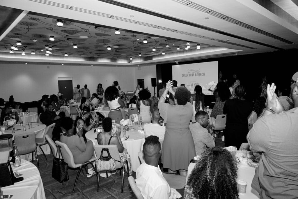 2024 American Black Film Festival (ABFF) attendees joined GLAAD for the Queer Lens Brunch at the Royal Palm in Miami Beach. Photo By JElijahPhotos. | GLAAD 2024 American Black Film Festival (ABFF) attendees joined GLAAD for the Queer Lens Brunch at the Royal Palm in Miami Beach. Photo By JElijahPhotos.