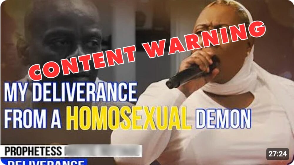 Content Warning: Delivered from Homosexuality | GLAAD Delivered from Homosexuality