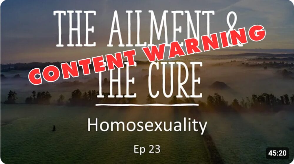 Content Warning: The Ailment and The Cure - Homosexuality | GLAAD Cure Homosexuality