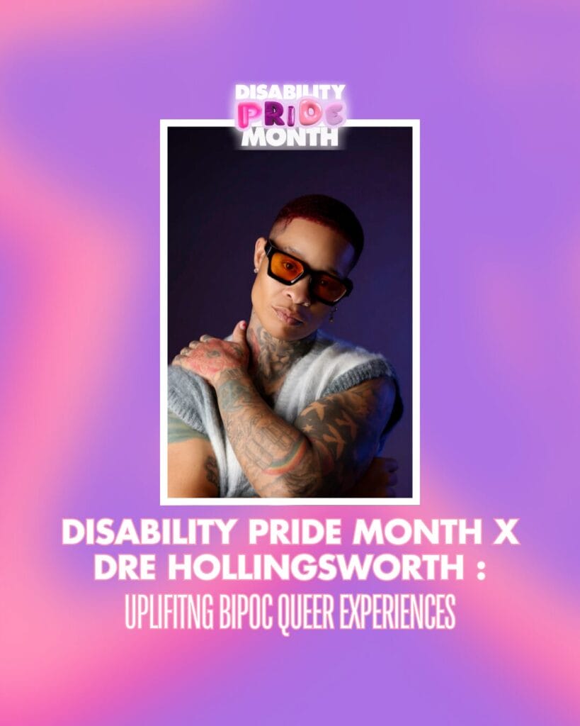 Disability Pride Month with Dre Hollingsworth, deaf activist and actor on The Chi | GLAAD Disability Pride Month with Dre Hollingsworth, deaf activist and actor on The Chi