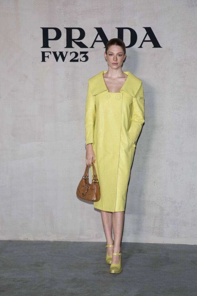 Prada FallWinter 2023 Womenswear Fashion Show - Arrivals and Front Row | GLAAD