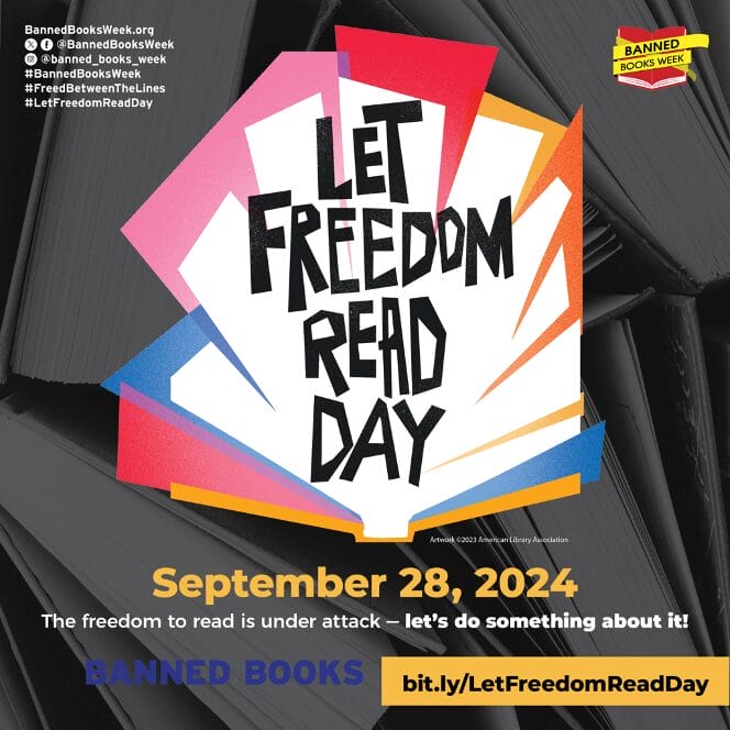 Let Freedom Read Day will be held on Saturday, September 28. | GLAAD Let Freedom Read Day
