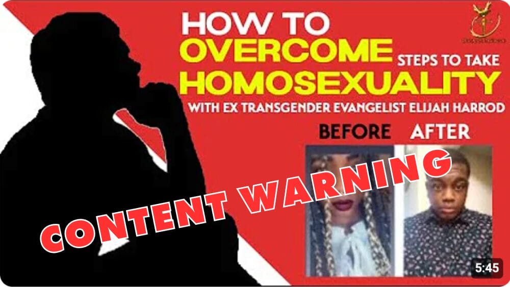 Content Warning - How to Overcome Homosexuality | GLAAD Content Warning - How to Overcome Homosexuality