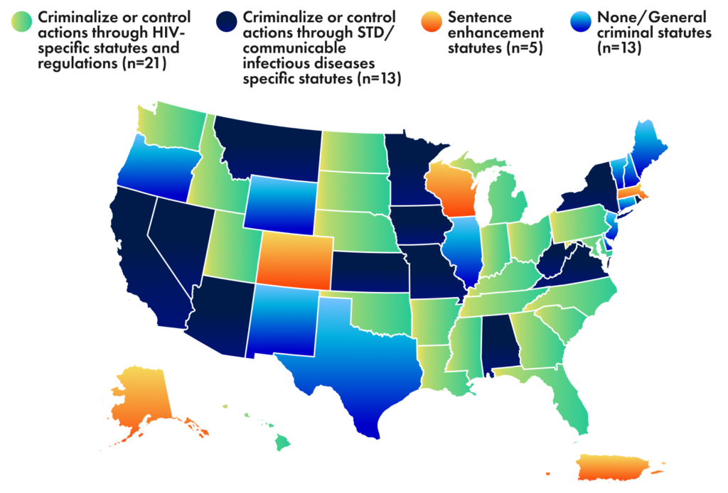 HIV and STD Criminalization Laws 2023 | GLAAD HIV and STD Criminalization Laws 2023