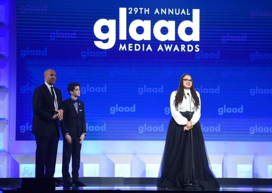 Photo of Ava DuVernay at the 2018 GLAAD Media Awards in New York.