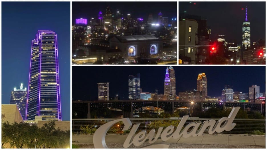 Spirit Day Cleveland, OH Collage | GLAAD Spirit Day Cleveland, OH Collage