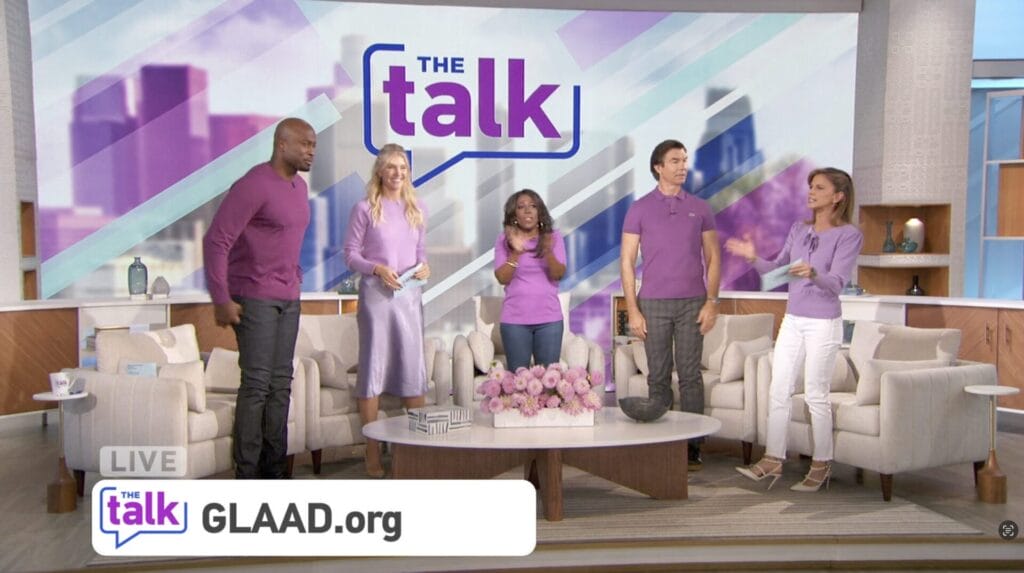 the talk on Spirit Day 2024 | GLAAD the talk on Spirit Day 2024