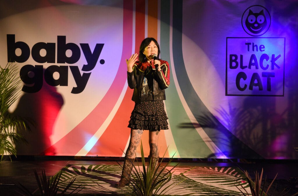 Margaret Cho performs at National Coming Out Day 2024 at The Black Cat | GLAAD Margaret Cho performs at National Coming Out Day 2024 at The Black Cat